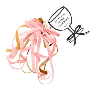 Santa Barbara Design Studio Charm, Set of 6, Blush Pink Multicolor