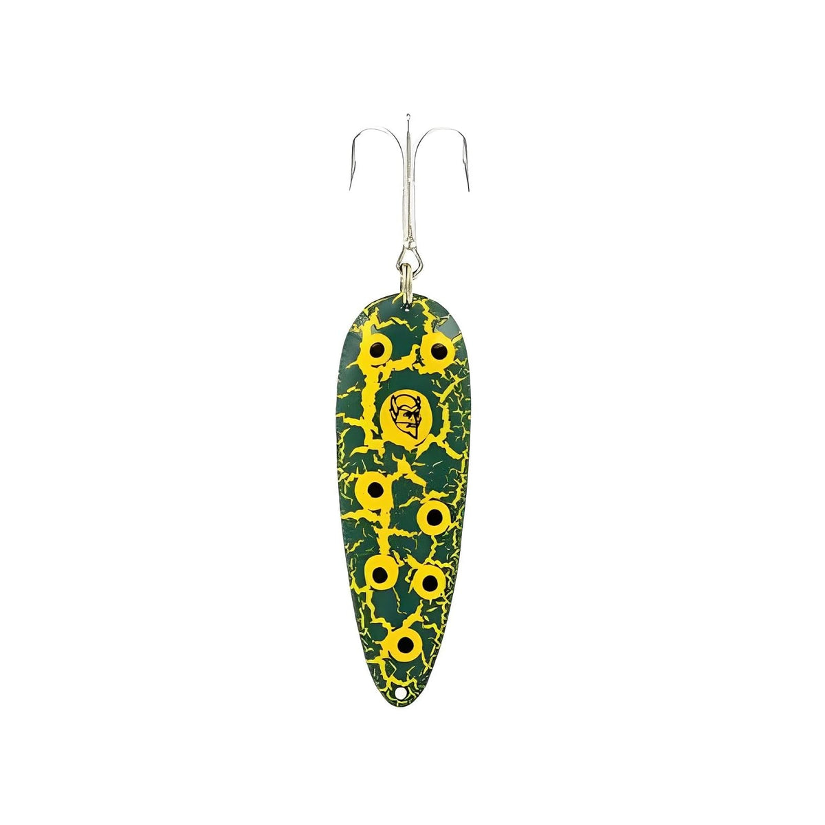Dardevle Fishing Hook, 3/4 oz, Crackle Frog