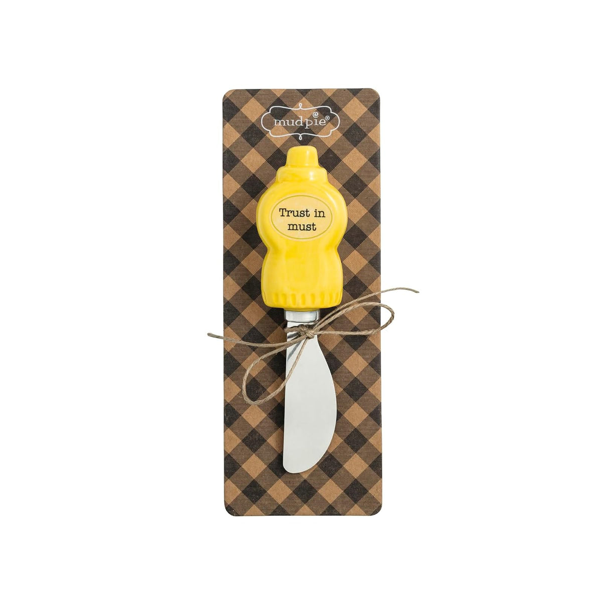 Mud Pie Knife, 5 1/2", Yellow