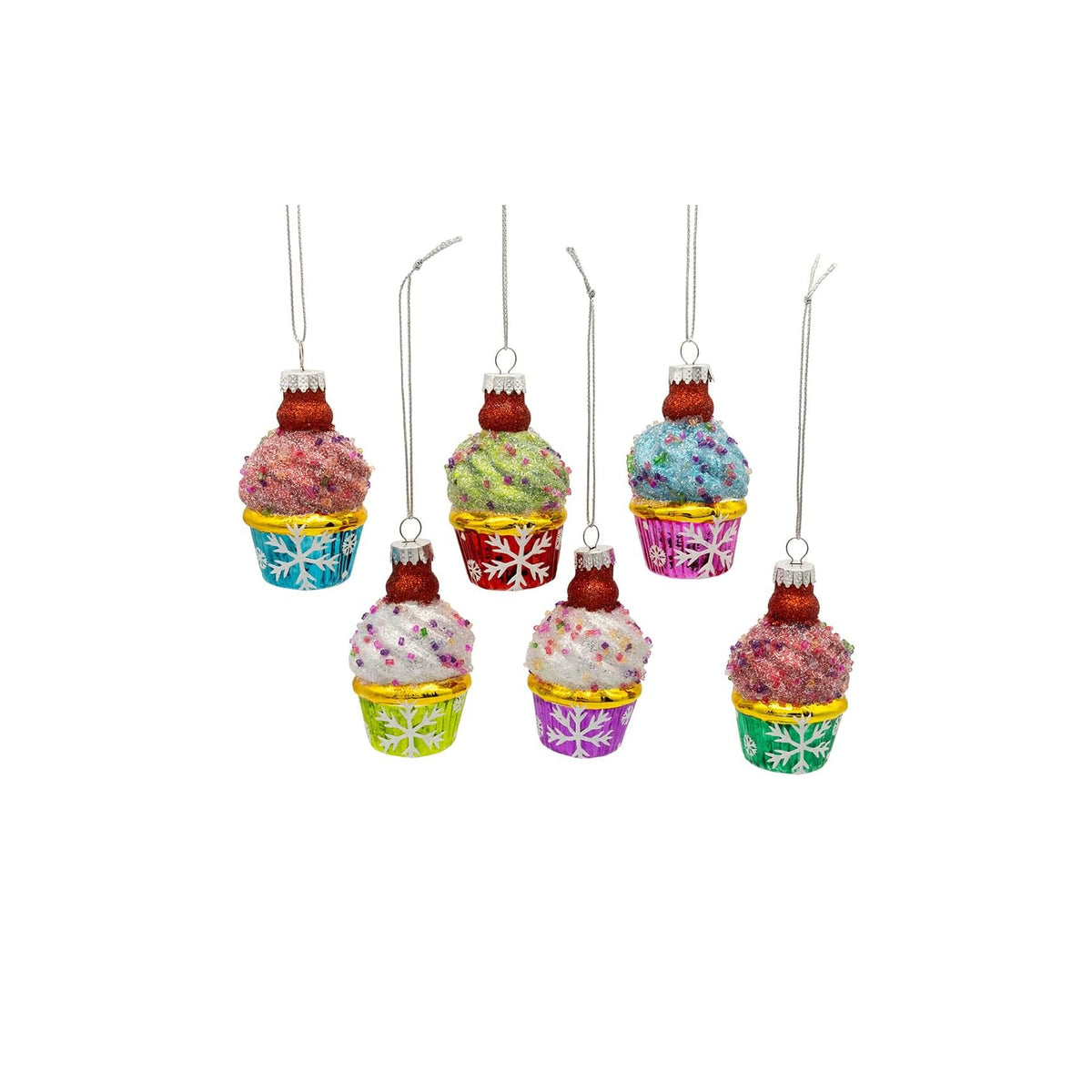 Kurt S. Adler Cake Topper, 14.0" x 7.2" x 0.89", Multi Color