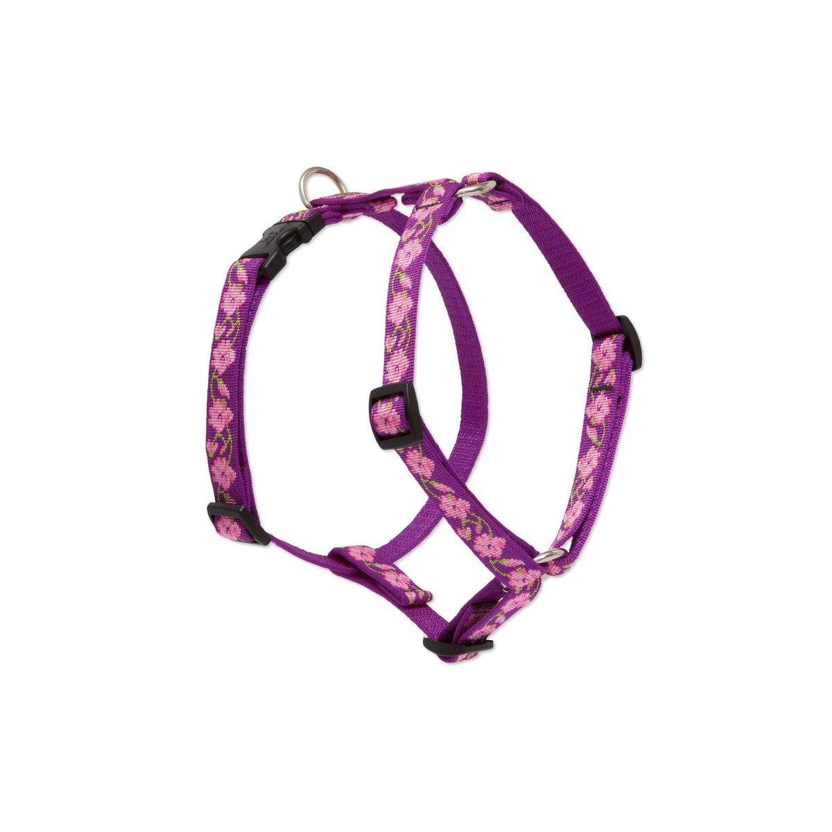 LupinePet Animal Harness, 3/4"W; 20-32" Girth, Purple, Pink