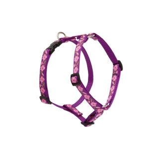 LupinePet Animal Harness, 3/4"W; 14-24" Girth, Purple, Pink