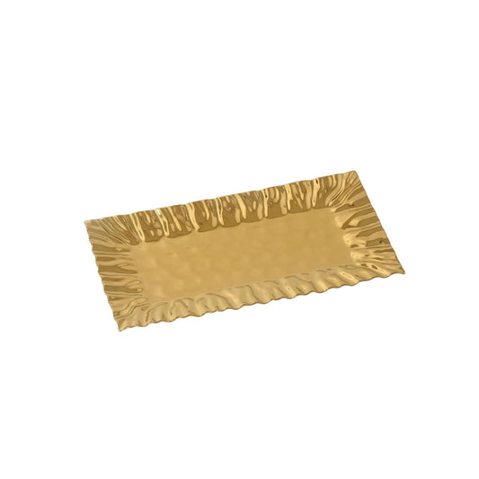 Pampa Bay Dishware Plate, Large, Mascali D'oro Gold