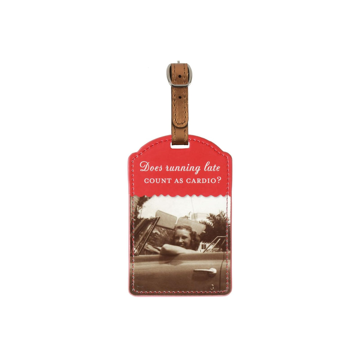 Shannon Martin Girl Designer Label, 4.5 x 3 inches, Count As Cardio