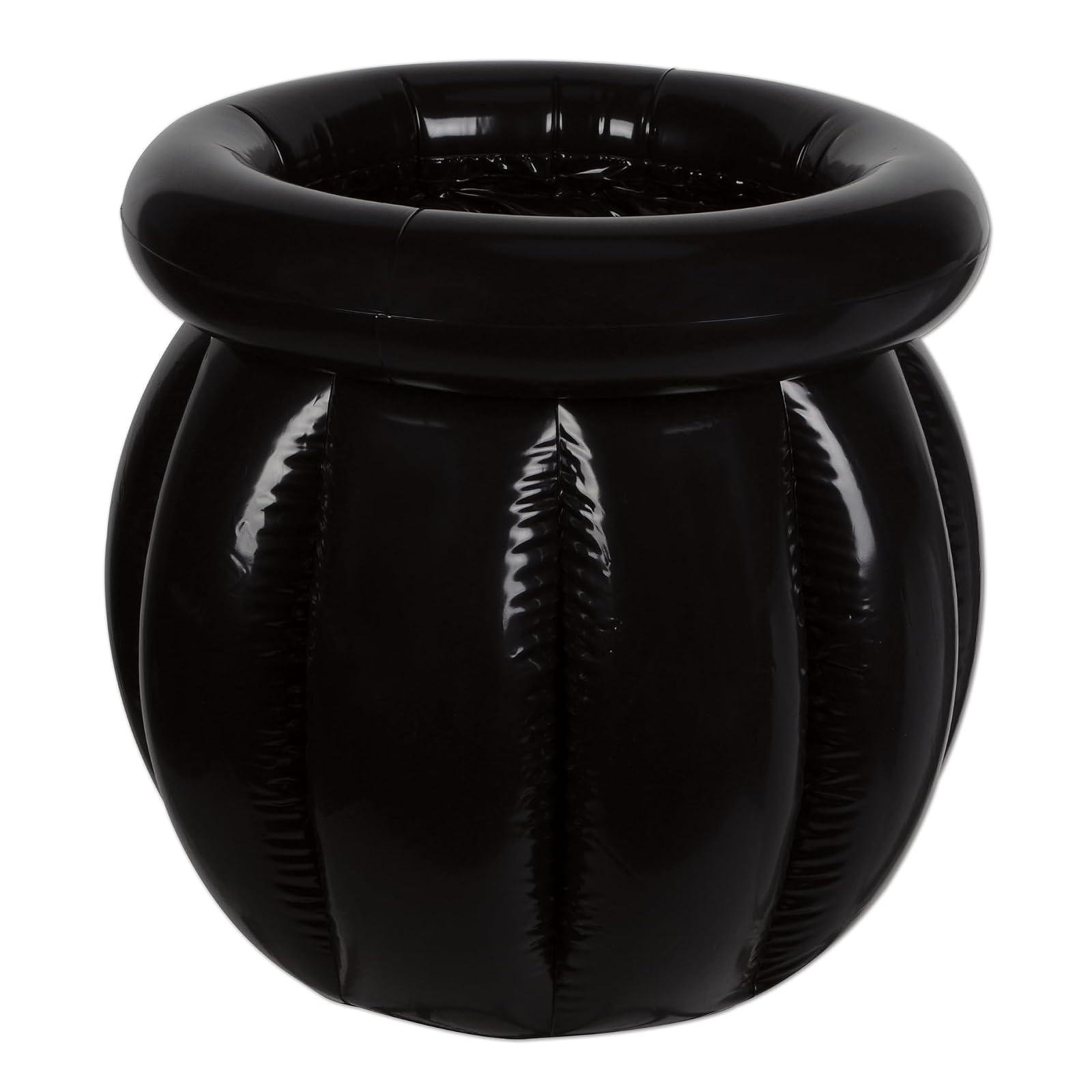 Beistle Novelty Inflatable Cauldron Drink Cooler Happy Halloween Party Beverage Holder, 22 x 18
