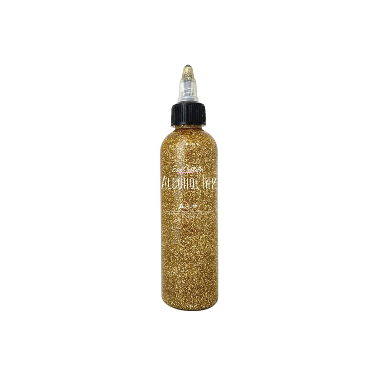 Ezgi Sertcetin Liquid Ink, 4 fl oz, Glitter Gold