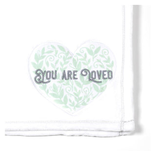 Pavilion Gift Company Blanket, 50" x 60", White, Gray, Green