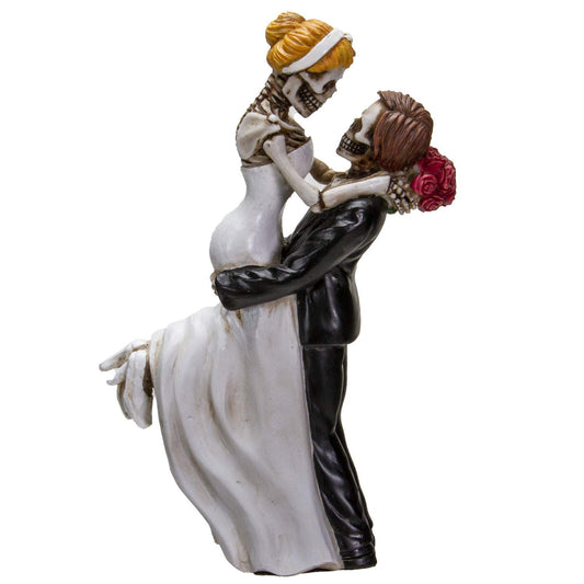 Pacific Trading Giftware Love Never Dies Bride & Groom Wedding Couple Resin Figurine