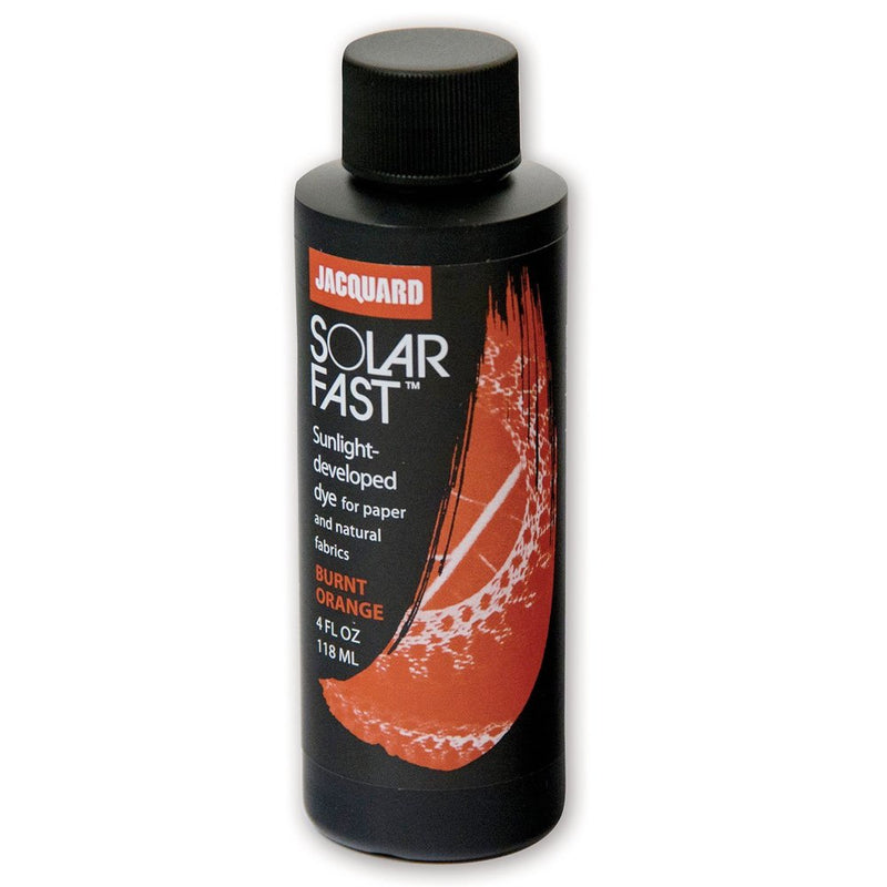 Jacquard Solarfast Dye 4oz - Burnt Orange