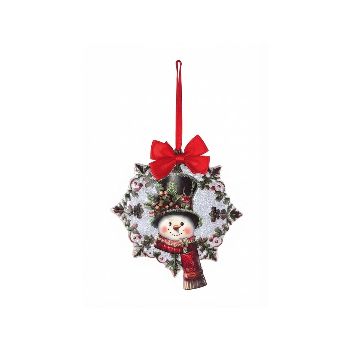Sunset Vista Hanging Ornament, Multi Color, Modern