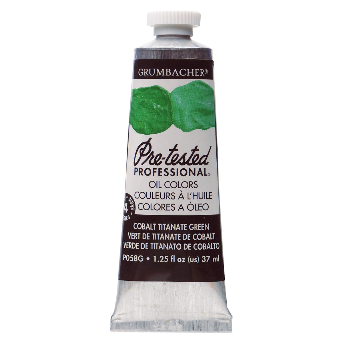 Grumbacher Paint, 1.25 Ounce (Pack of 1), Cobalt Titanate Green