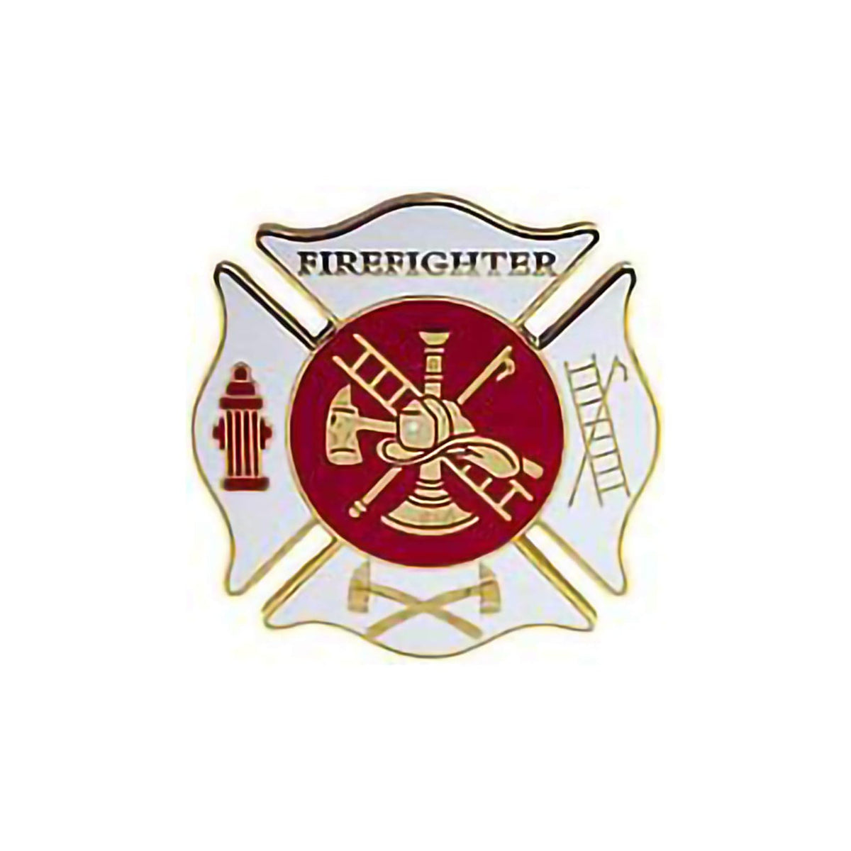 EE Apparel Pin, 1.5 inches, Red