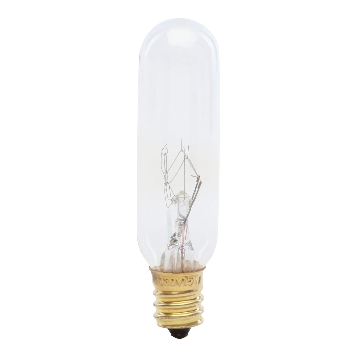 Feit Electric BP15T6-130 15-Watt T6 Tubular Bulb with Candelabra Base, Clear