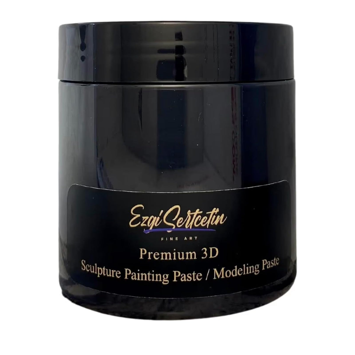 Ezgi Sertcetin Paint, 6 Fl Oz (Pack of 1), Metallic Black