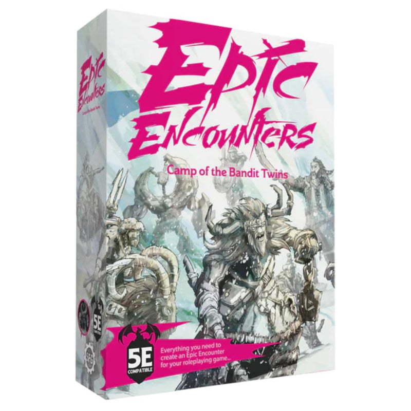 Epic Encounters: Camp of The Bandit Twins – Board Game by Steamforged Games - 2+ Players – 120-180 Minutes of Gameplay – Games for Game Night – Ages 14+