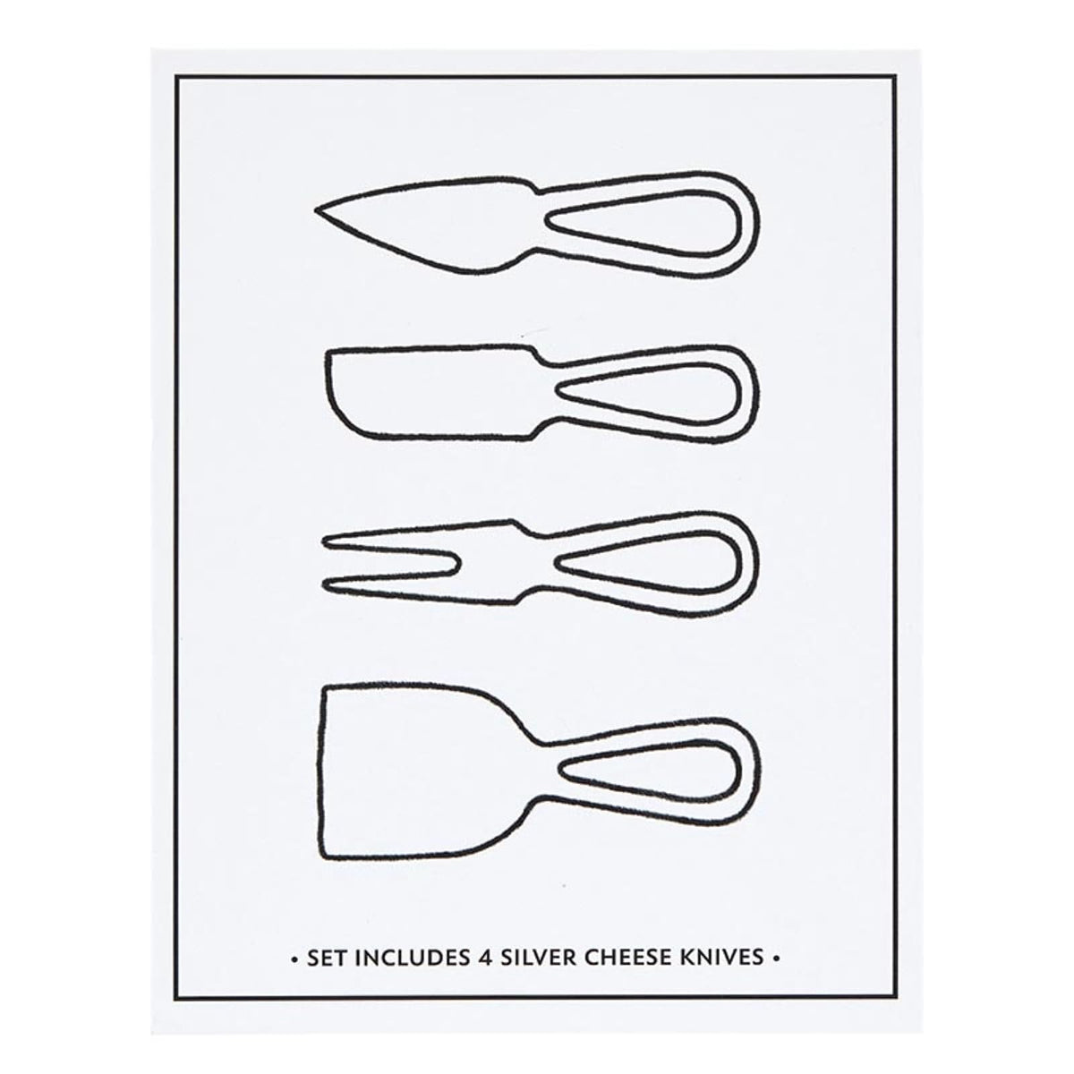 Santa Barbara Design Studio Kitchen Knife, 3", Silver