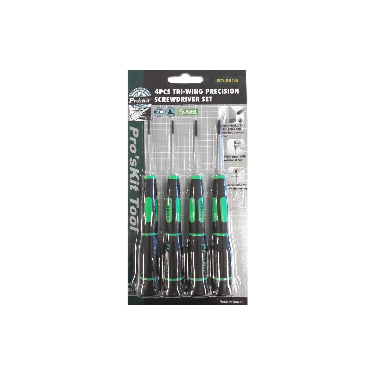 Eclipse Tools Screwdriver, Aqua