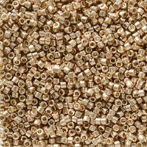 John Bead Craft Bead, Size: 11, Duracoat Galvanized Antique Gold