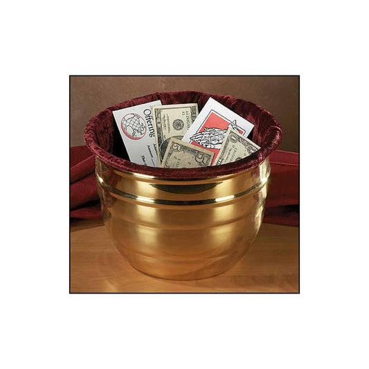 Christian Brands Planter, 10 inches in diameter and 7 3/4 inches in height, Burg