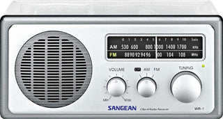 Sangean Radio, Clear, Modern