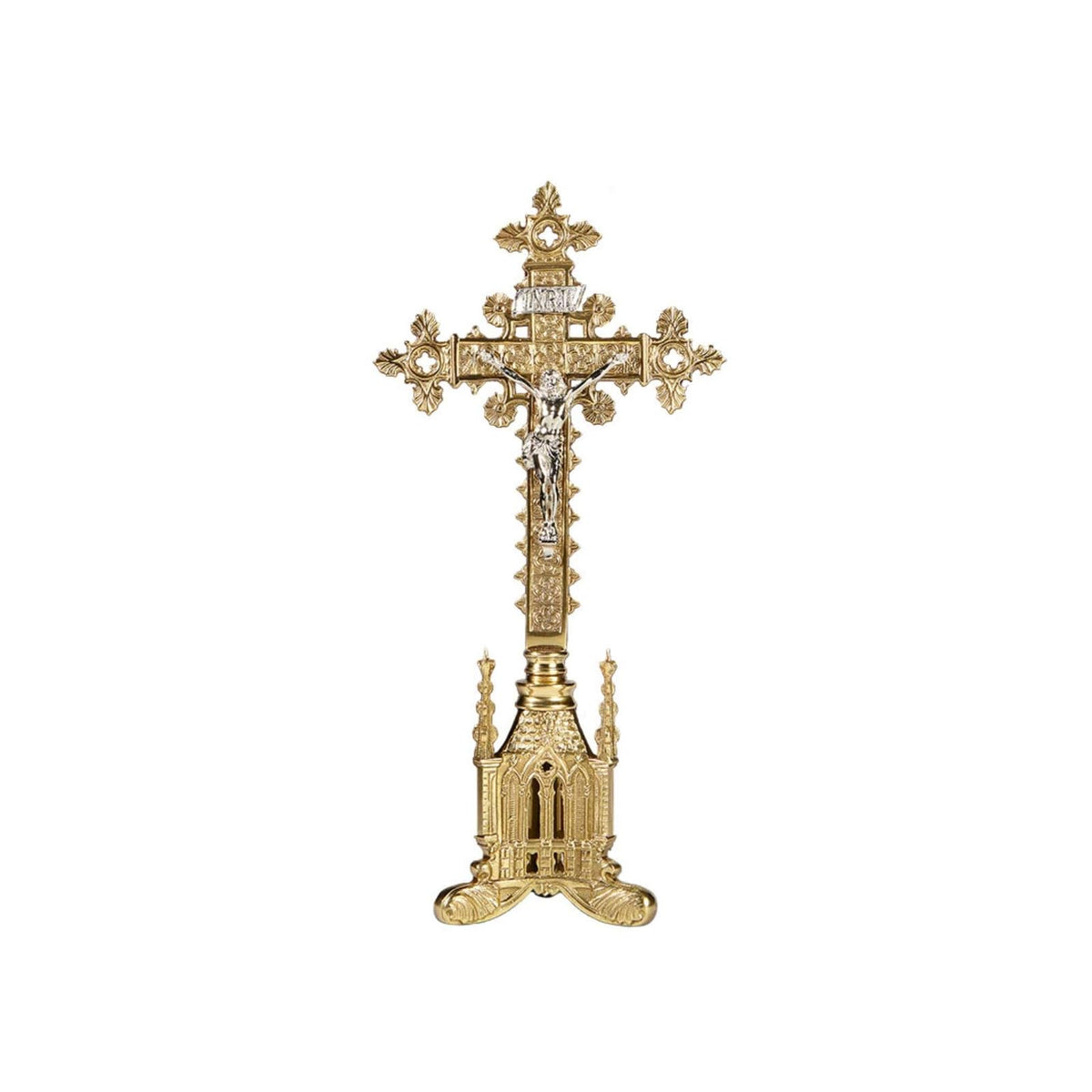 Sudbury Brass Sculpture, 17 1/2 inch, Gold