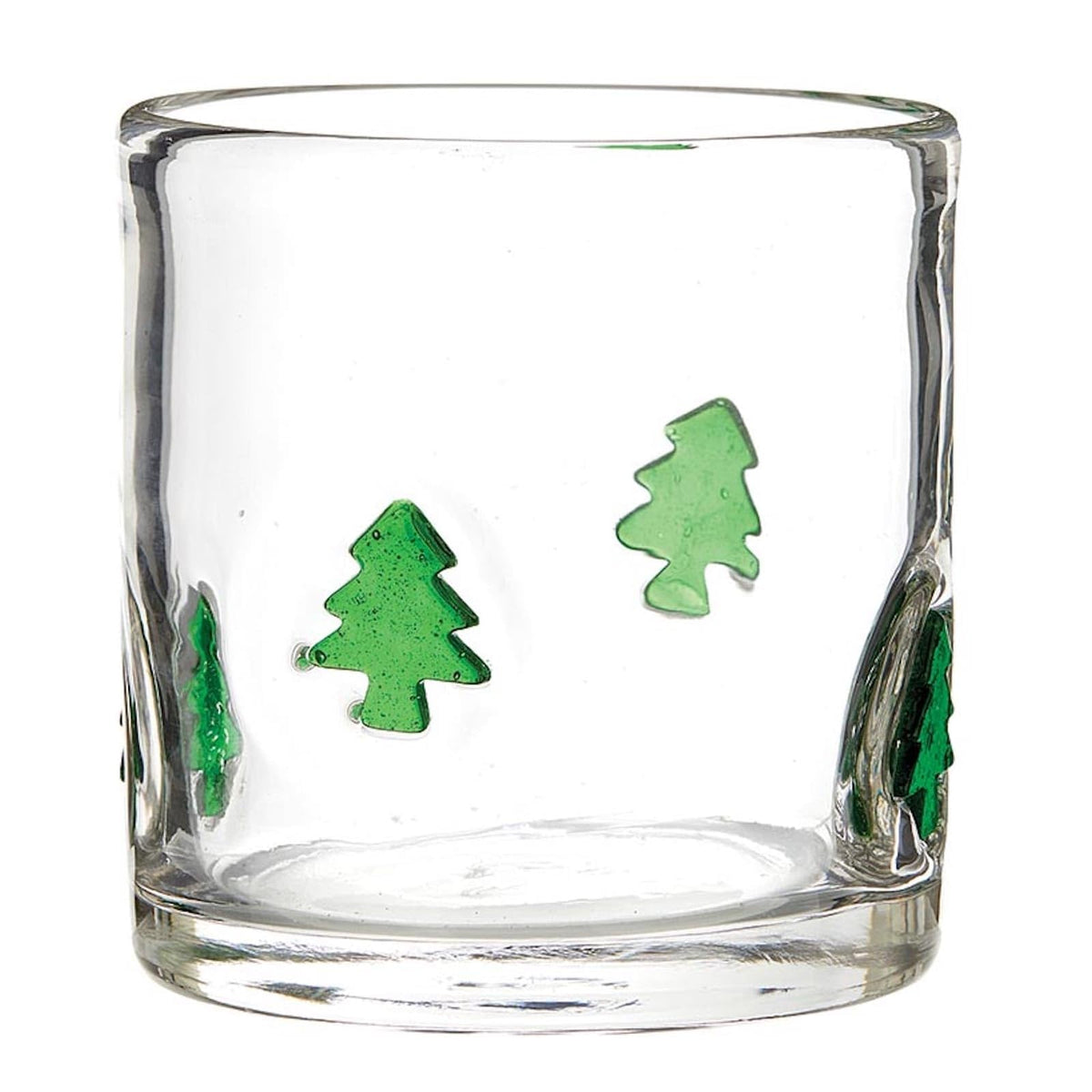 Slant Collections Drinking Cup, 16 Ounces, Green Trees