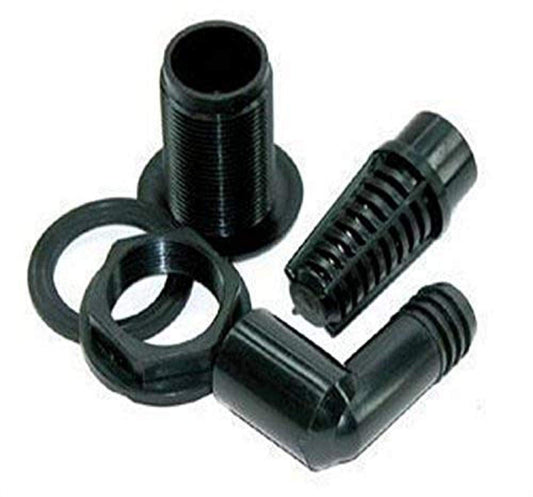 Lifegard Aquatics 3/4-Inch Bulkhead Fitting Kit