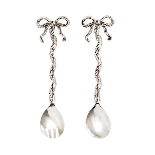 Mud Pie Flatware, 7 1/2", Silver