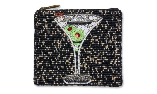 Bamboo Trading Company SHCP028 Club Bag Collection Dirty Martini Coin Purse, 4-inch Length