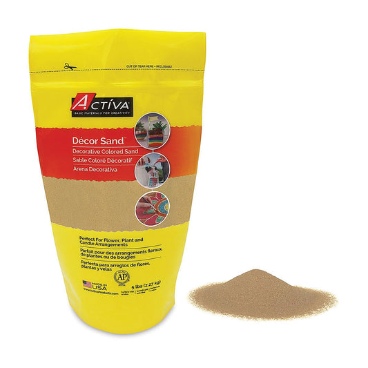 ACTVA Products Sand, Light Brown, 5 Pounds