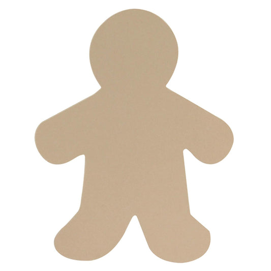 Hygloss Products Kid Shape Cuts Outs  Assorted Multi-Cultural Paper - 16", 25 Pack (68253)