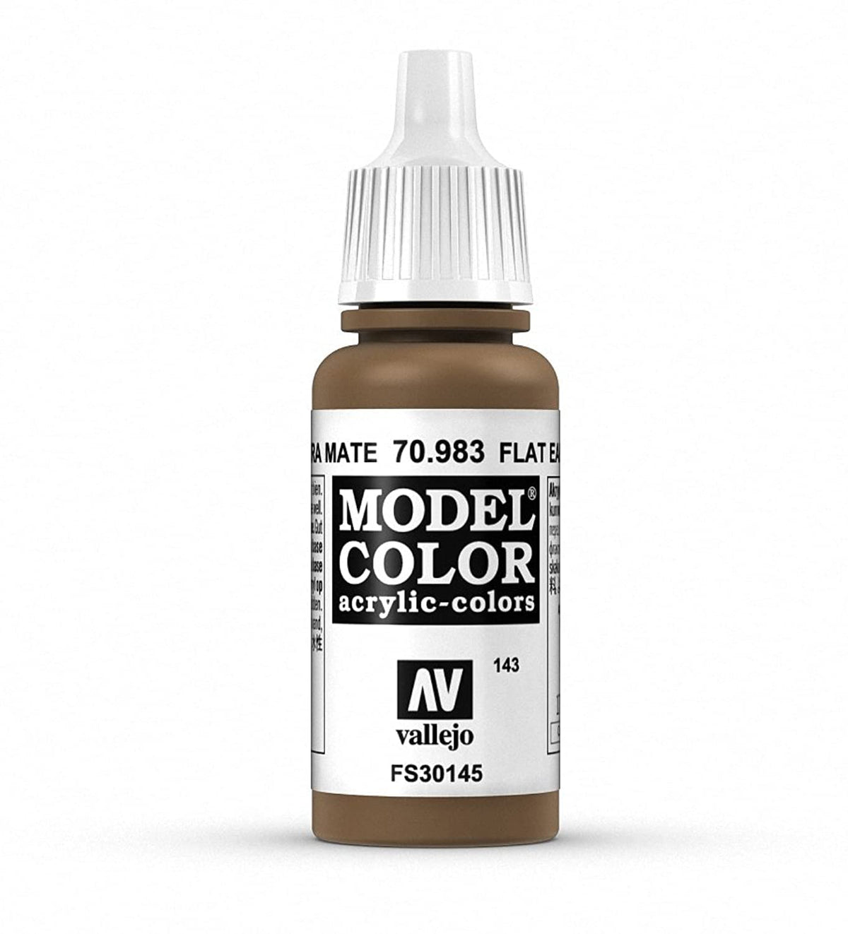 Vallejo Paint, 0.57 Fl Oz (Pack of 1), Flat Earth