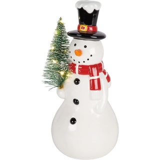 Primitives by Kathy Lighted Outdoor Display, white