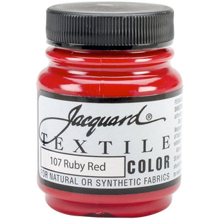 Jacquard Paint, 2.25 Fl Oz (Pack of 1), Ruby Red