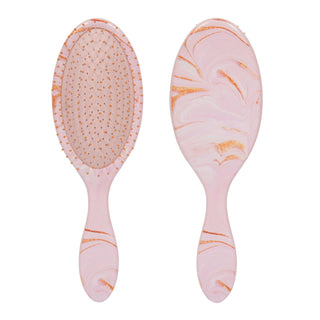Cala Wet-n-dry pink pastel marble hair detangler