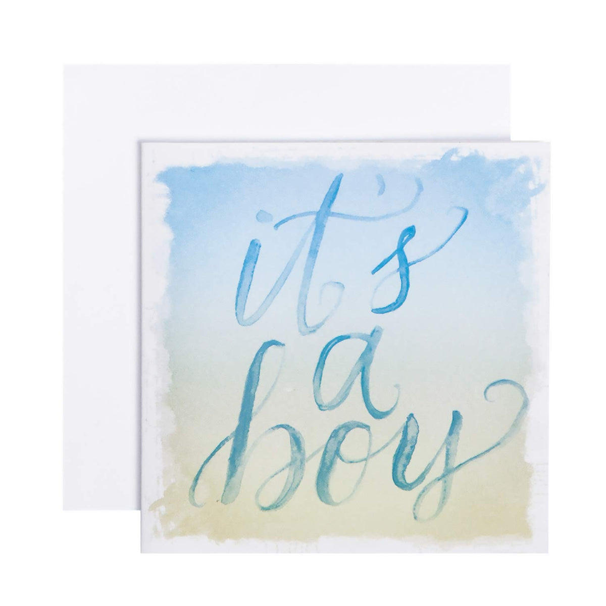 C.R. Gibson 'Its a Boy' Baby Shower Gift Enclosure Card, 3.5 x 0.1 x 3.3 inches, 12 Pieces