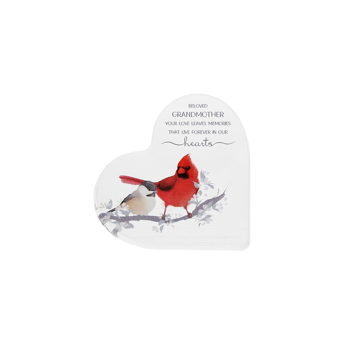 Pavilion Gift Company Wall Art, 4"L x 3.8"W, Clear, Red, Gray