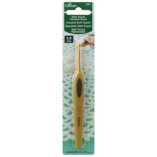 Clover Crochet Hook, 3.00 mm, Multi-colour