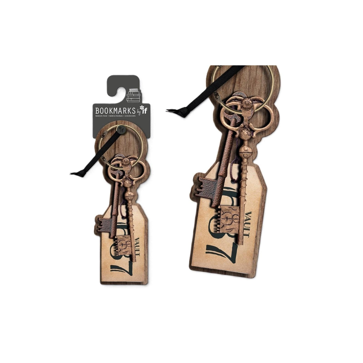 IF Bookmark, Bronze, Keys