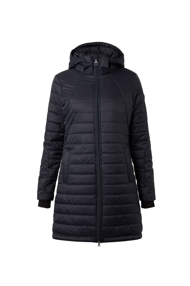 Horze Womens Charlotte Long Riding Jacket - Dark Navy - 6