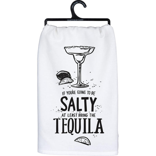 Primitives by Kathy 112287 Kitchen Towel - at Least Bring The Tequila,28-inch