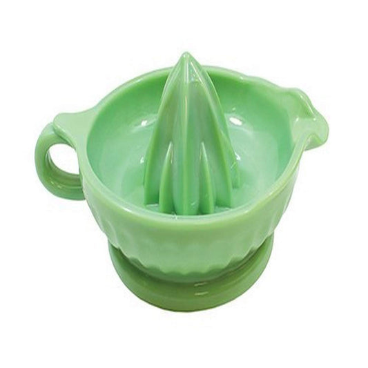Tablecraft HJ224 Juicer with Handle, 8.375" x 6.125" x 2.375", Green