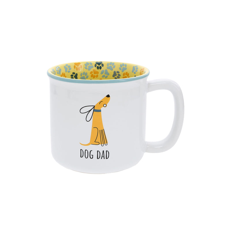 Pavilion - Dog Dad - 18 oz Coffee Mug Tea Cup K9 Puppy Doggy Pet Lover Present