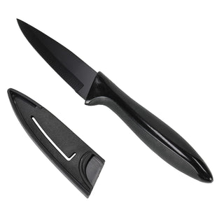 Chef Craft Premium Paring Knife, 11.5 inch, Black