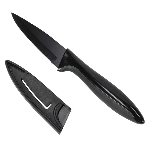 Chef Craft Premium Paring Knife, 11.5 inch, Black