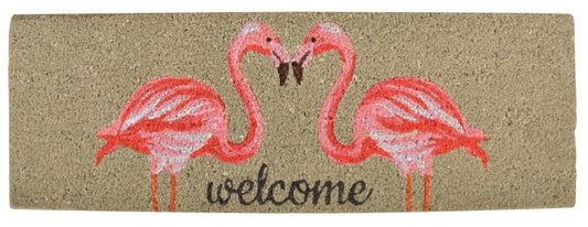 Esschert Design RB189 Coir Doormat Flamingo
