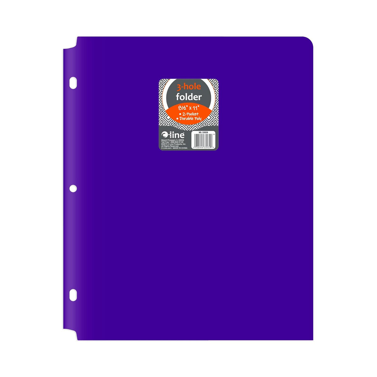 C-Line File Folder, Box of 25, Purple
