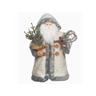 Roman Tree Topper, 19 inches, White and Gray