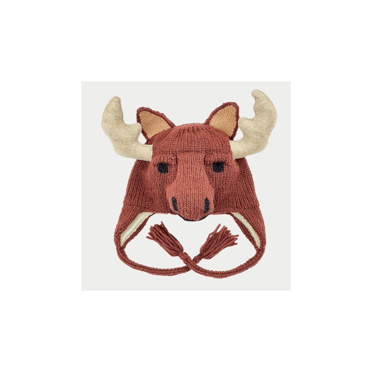 Arts of Ecuador Hat, Rust, Moose