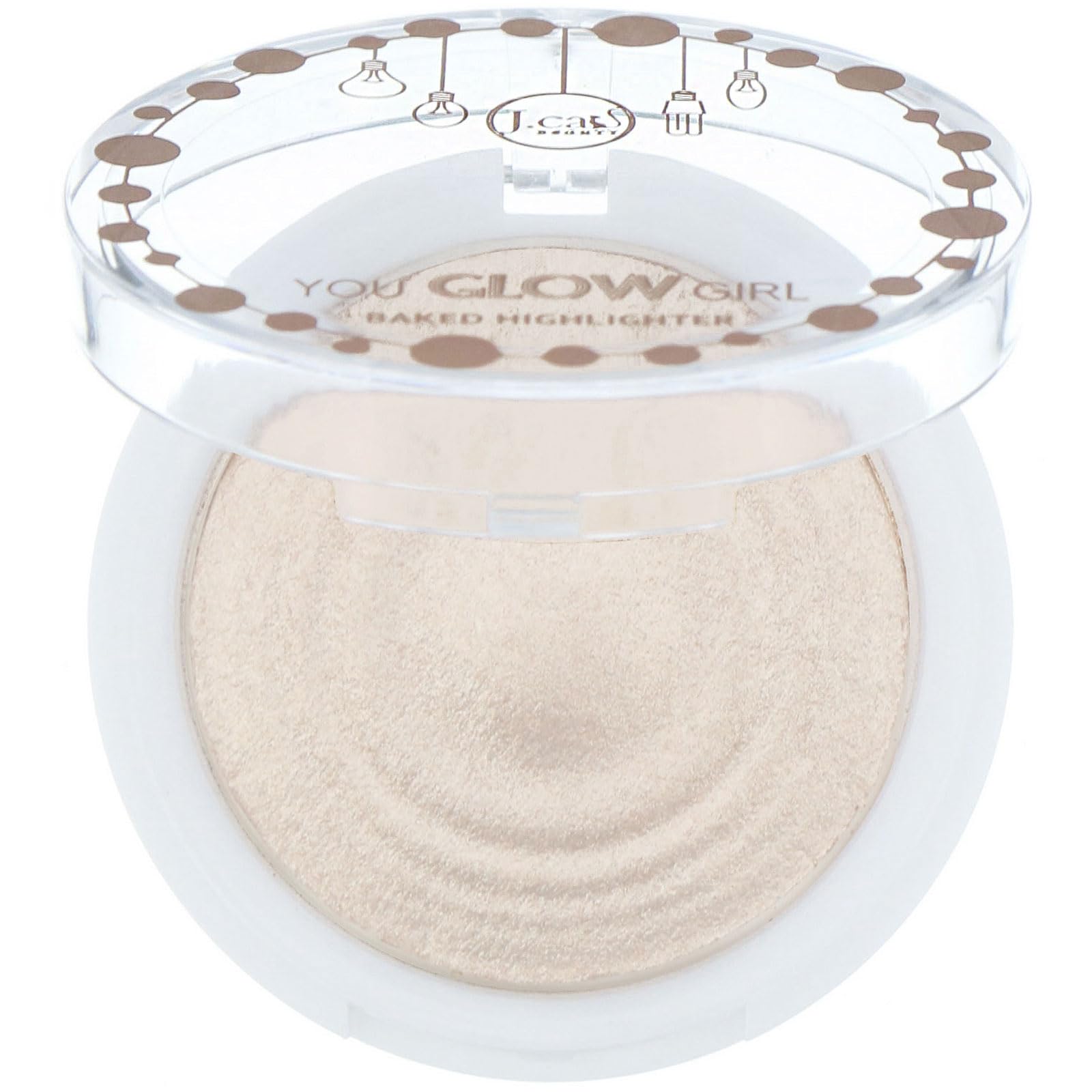 J.CAT BEAUTY You Glow Girl Baked Highlighter - Crystal Sand